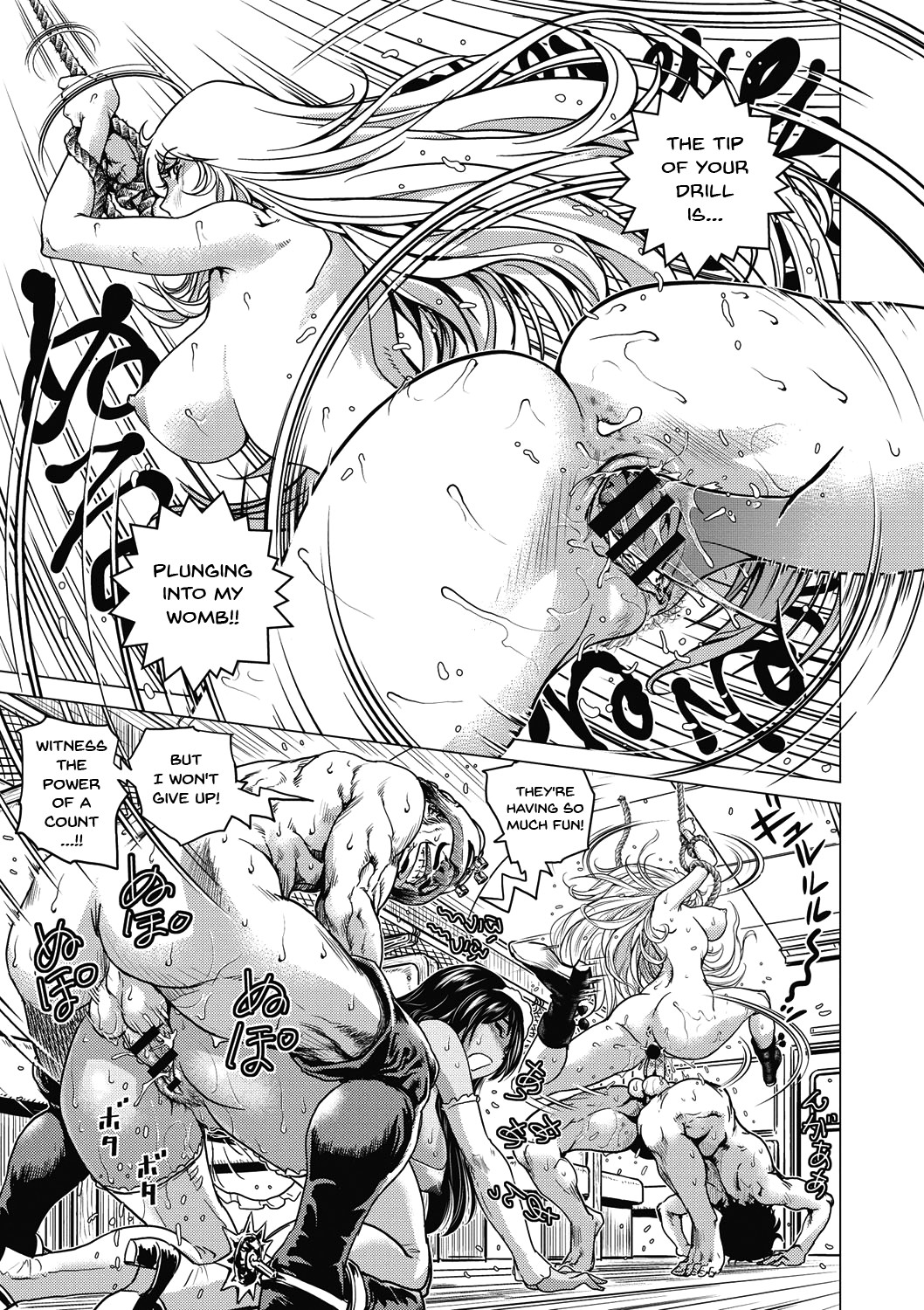 Hentai Manga Comic-Informal Heroine Gangbang-Read-174